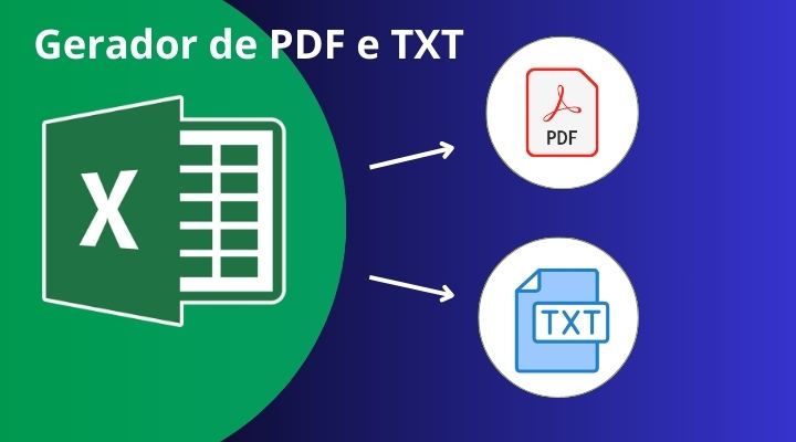 gerador de pdf e txt