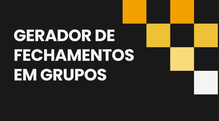 gerador de jogos em grupos